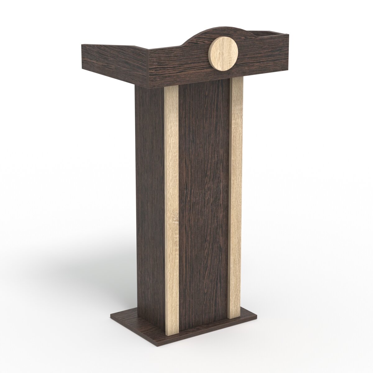 Трибуна "диктор" №93, Дуб Венге и Дуб Сонома. Производитель товара - компания Westcom.