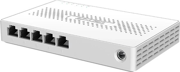 Коммутатор Tenda SM105 (L2) 5x2.5Гбит/с неуправляемый