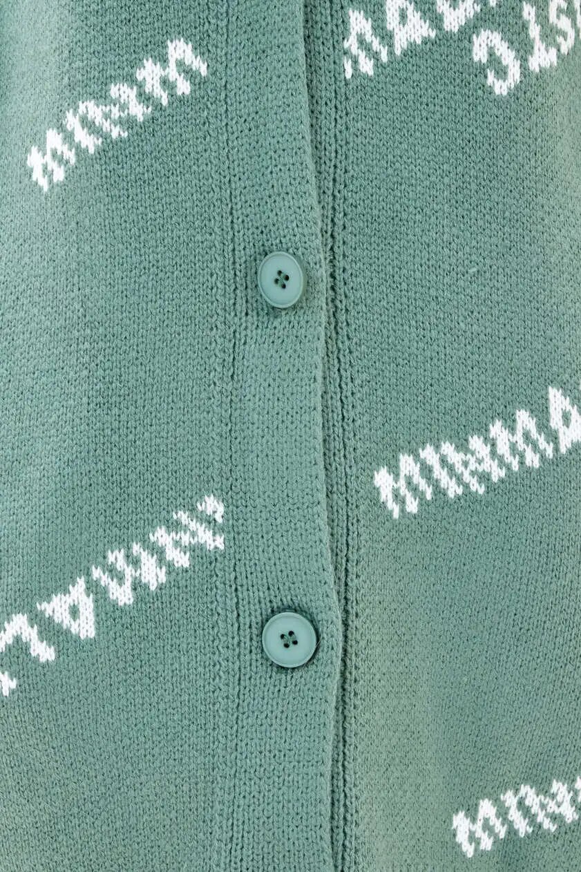 Кардиган Selfie, размер L, зелёный — фото 1