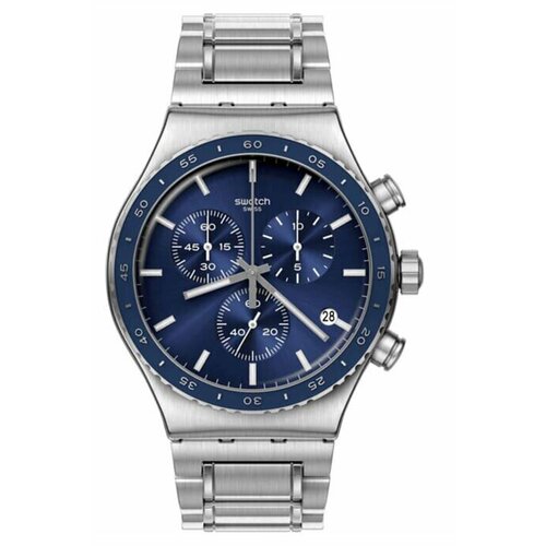 фото Наручные часы swatch irony, серебристый/синий