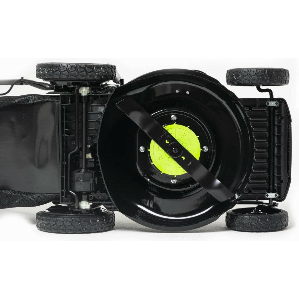 Изображение Газонокосилка аккумуляторная GREENWORKS GD40LM46SP 40V, самоходная, б/щ, АКБ 8Ач и ЗУ