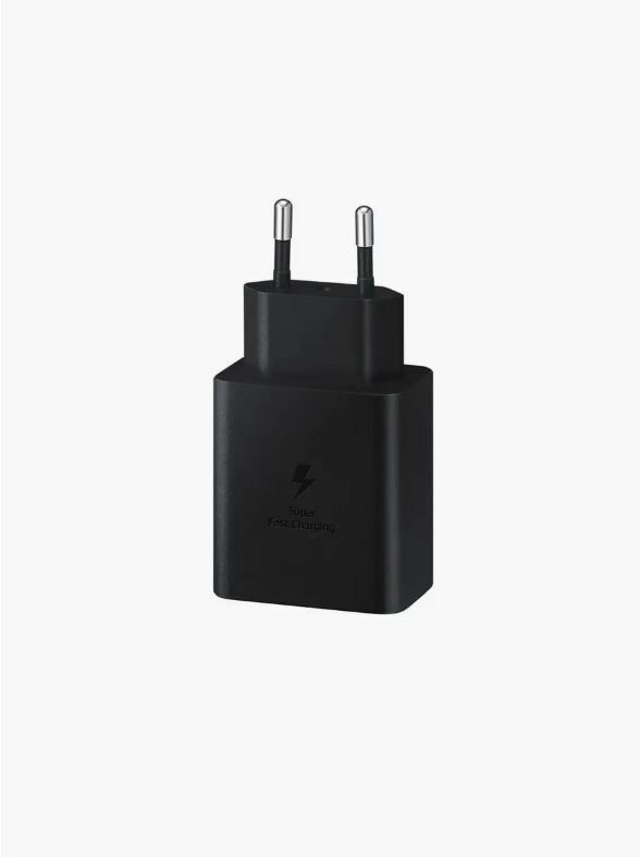 Зарядное устройство для Samsung 45W TYPE-C PD Power Adapter TYPE-C Супер-быстрая зарядка, черный