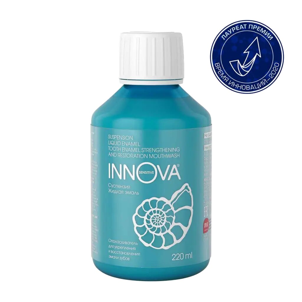 Innova Ополаскиватель для полости рта Жидкая эмаль 220 мл 1 шт