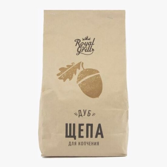 Щепа для копчения Royalgrill Дуб 3л