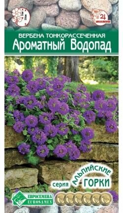 Вербена ароматный водопад тонкорассеченная / 01 г х 1 упаковка/ Серия Альпийские горки