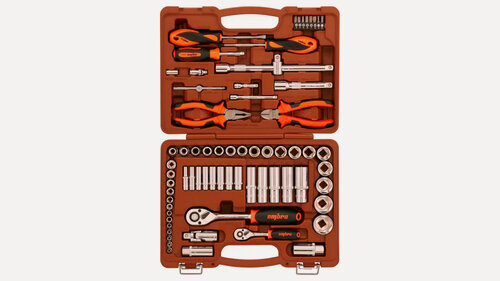 Изображение товара Набор инструментов OMBRA 1/4, 1/2 69 предметов