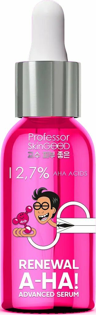 Professor SkinGOOD Сыворотка для лица с фруктовыми кислотами A-HA! Renewal Advanced Serum 30 мл 1 шт