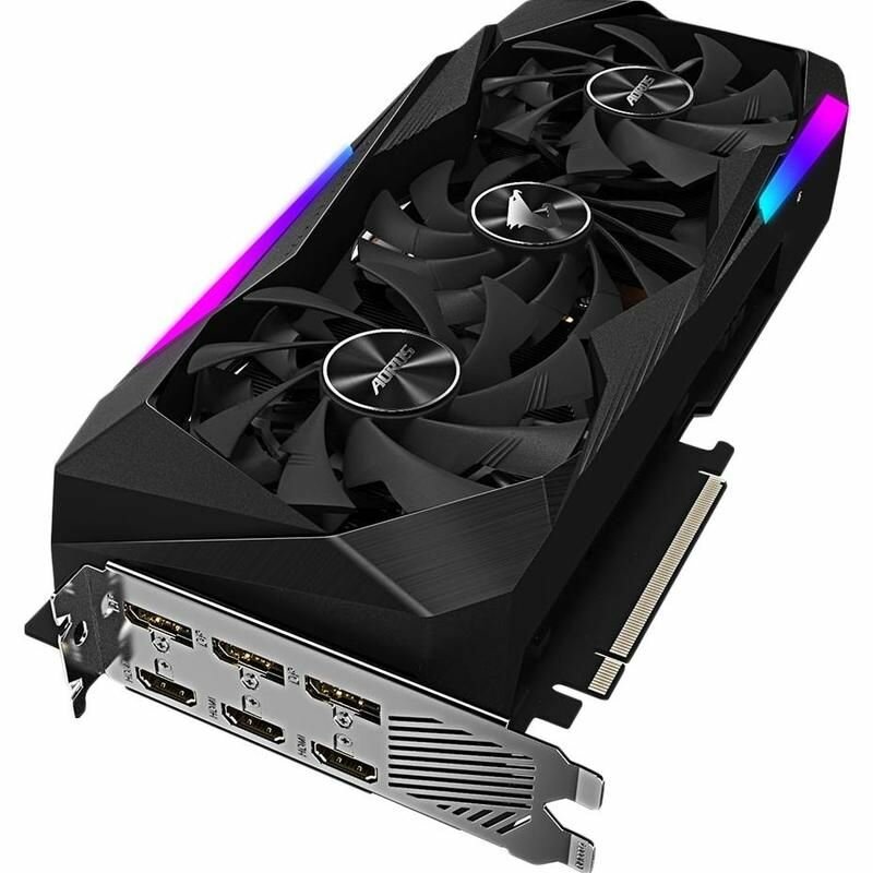 Видеокарта PCI-E GIGABYTE 8GB GDDR6 256bit 8nm 1500/14000MHz 3*HDMI/3*DP - фото №4