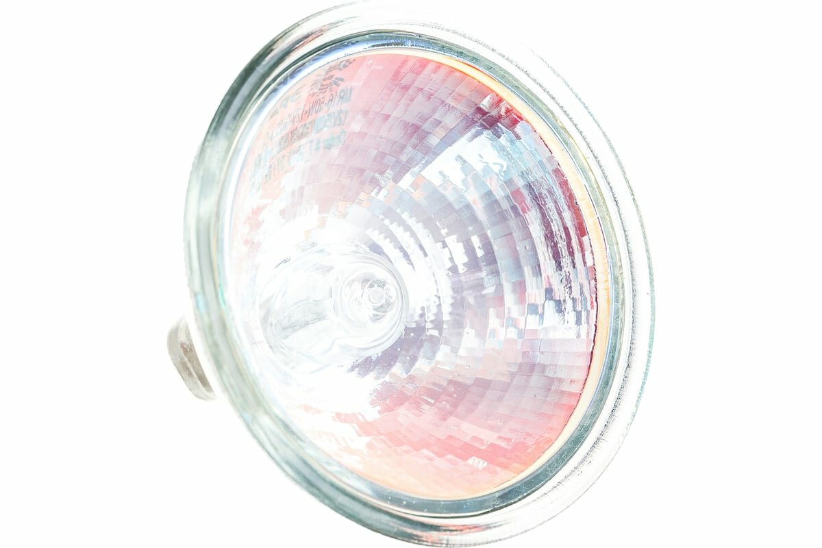 Лампа галогенная низковольтная с отражателем (типа MR, AR) ЭРА GU5.3-MR16-50W-12V-CL (галоген, софит, 50Вт, нейтр, GU5.3)