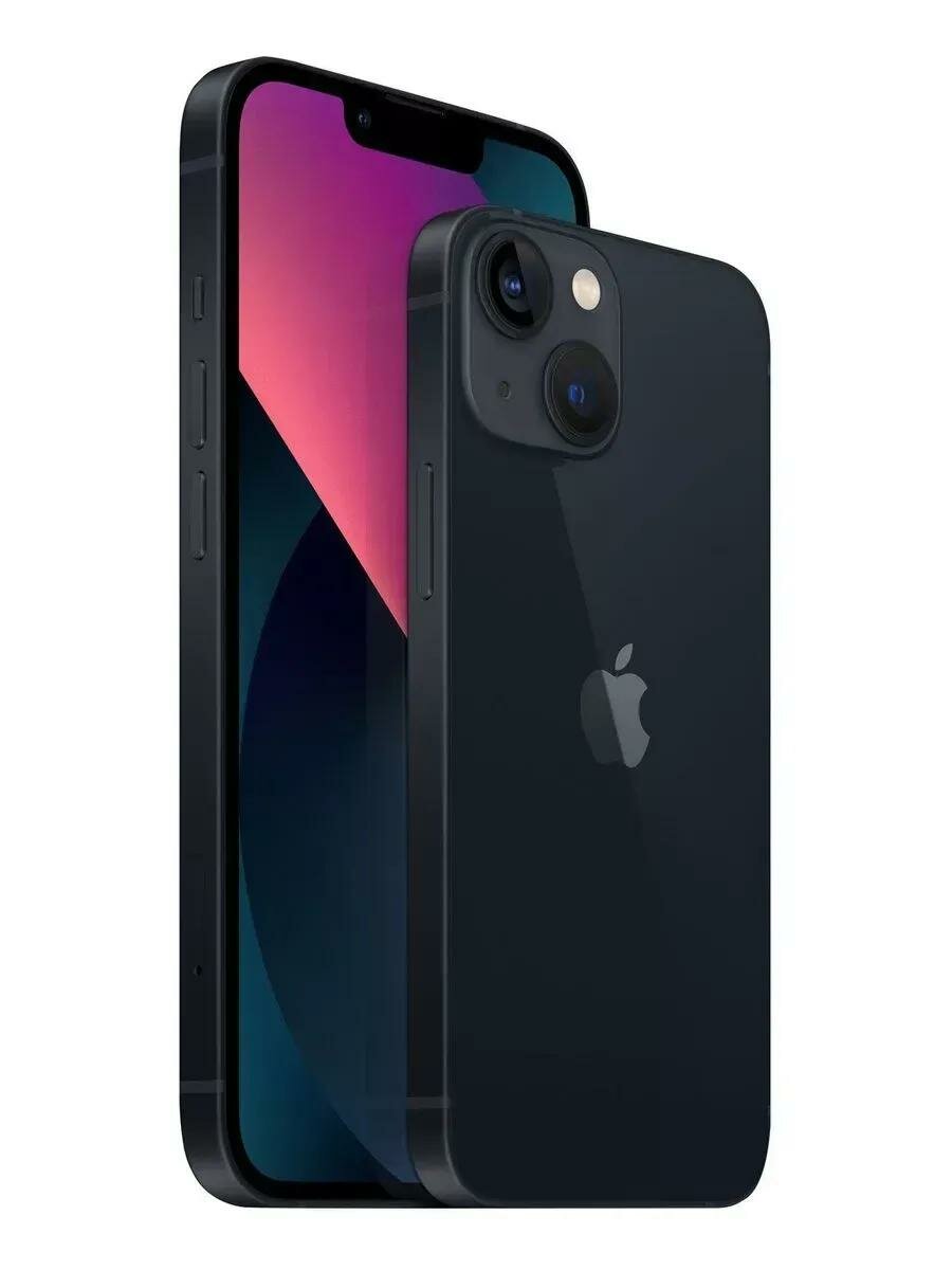 Смартфон Apple iPhone 13 128GB, Midnight "Полуночный" Sim+ESim - Уценка — фото 1