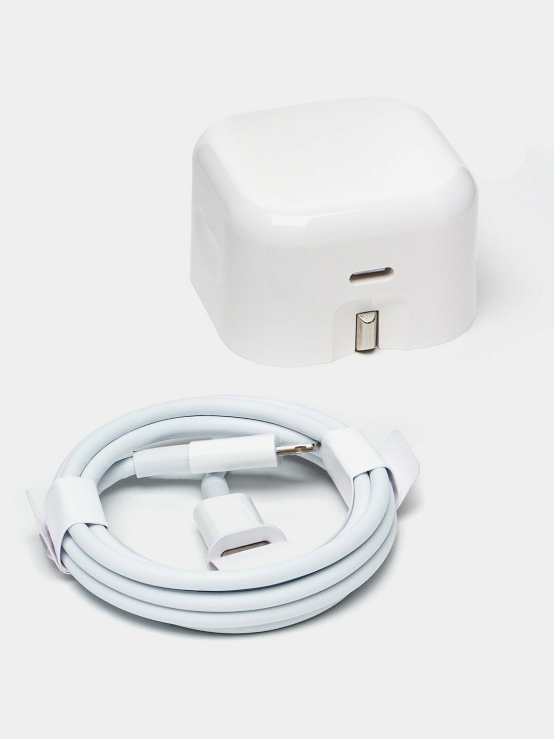 Зарядное устройство для iPhone, кабель Type-C/Lightning, с быстрой зарядкой 35 W — фото 1