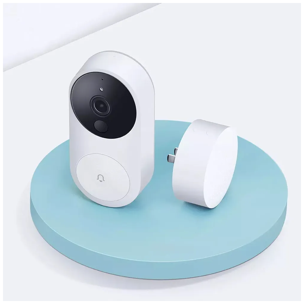 Изображение Умный дверной звонок Xiaomi Xiaobai Smart Video Doorbell D1 Set (CMDR001W)