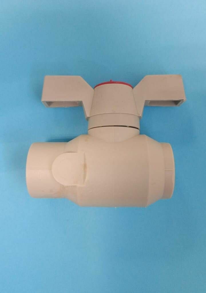 Кран шаровый полипропиленовый PPR Dn20 PN20