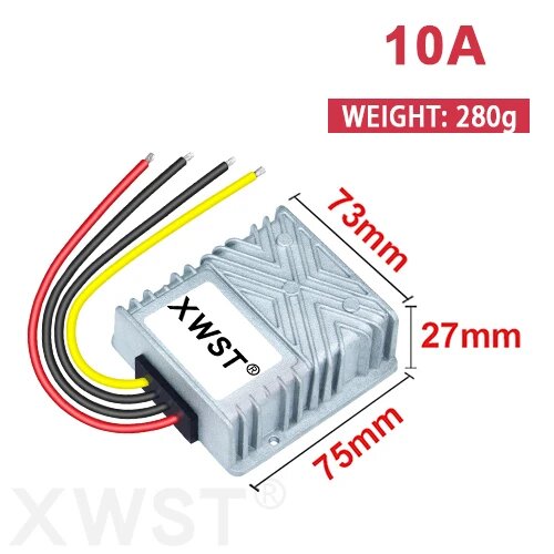 Понижающий преобразователь постоянного тока XWST, понижающий преобразователь напряжения с 12 В, 24 В в 3 в, 3,3 В, 3,7 в, 4,2 в, 6 в, 7,5 в, 9 В, источник питания от 1 А до 30 А, 10A, 12V 24V, 4.2V