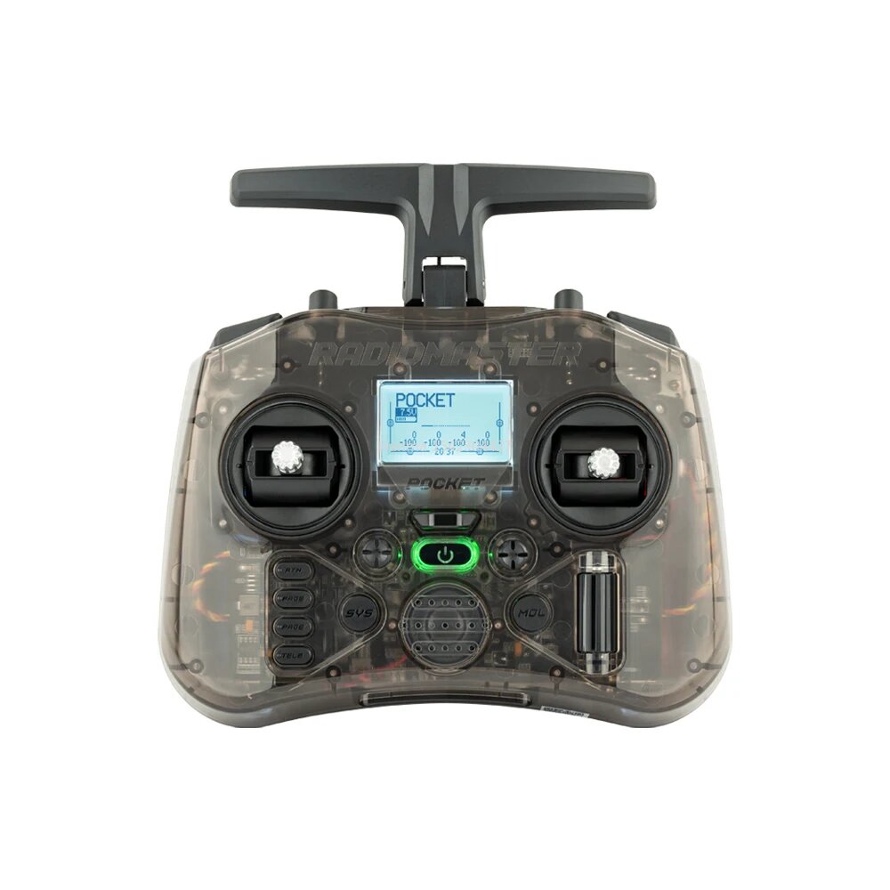 FPV Radiomaster Pocket ELRS M2 многопротокольный пульт управления, Прозрачный — фото 1