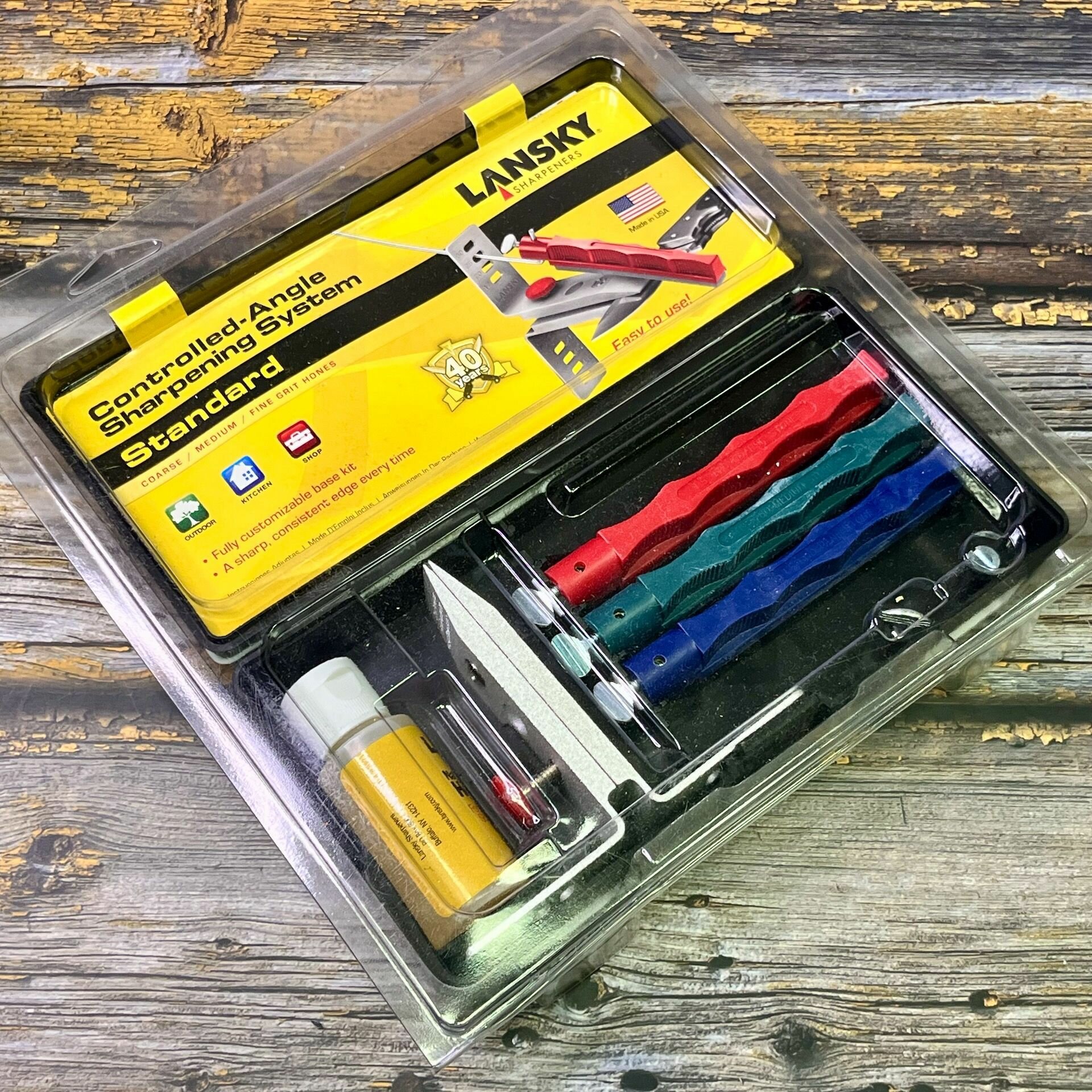 Набор для заточки ножей Lansky LKC03 Standart Sharpening System