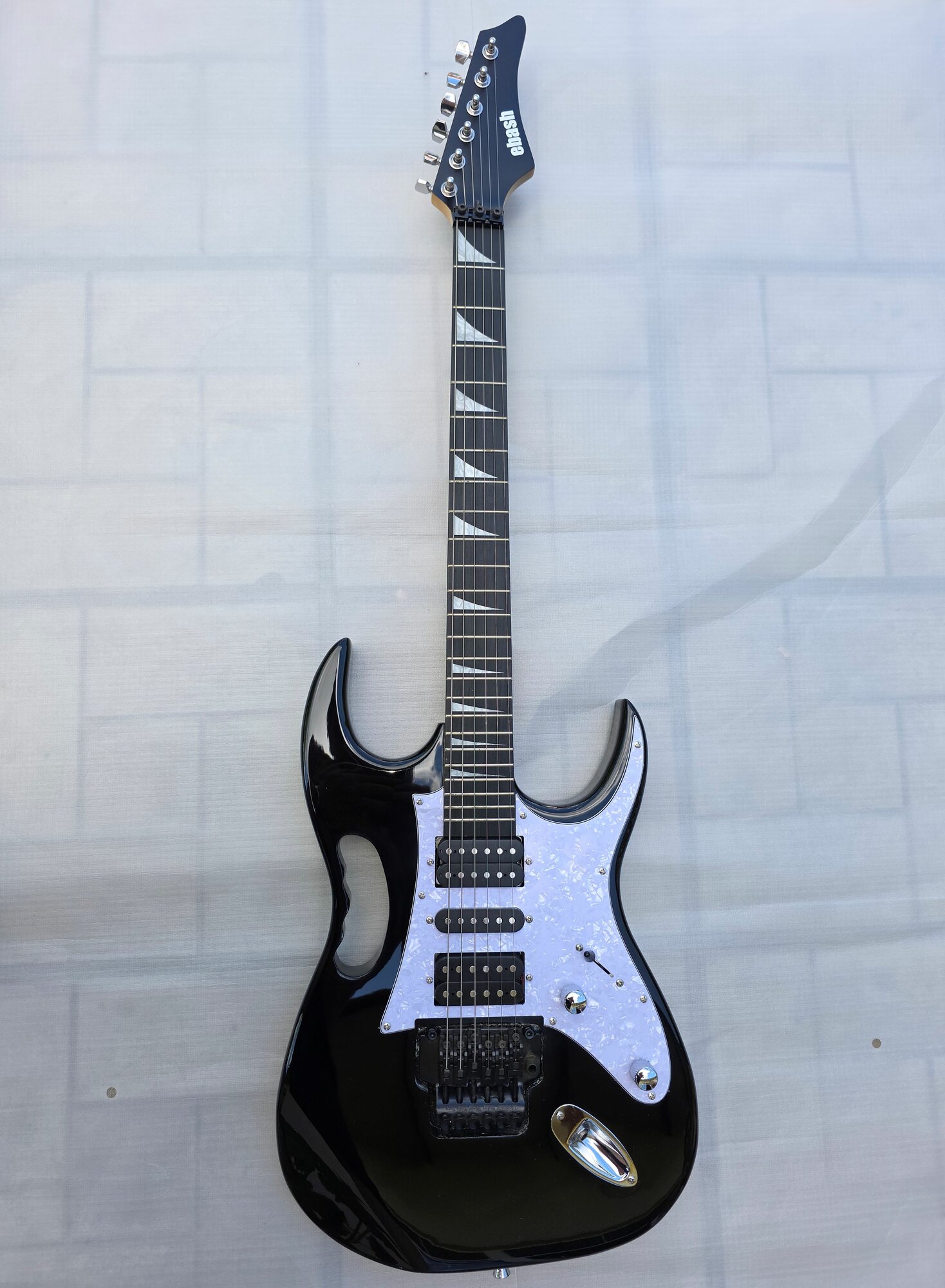 Электрогитара (гитара электрическая) e-bash floyd rose 1. E-bash