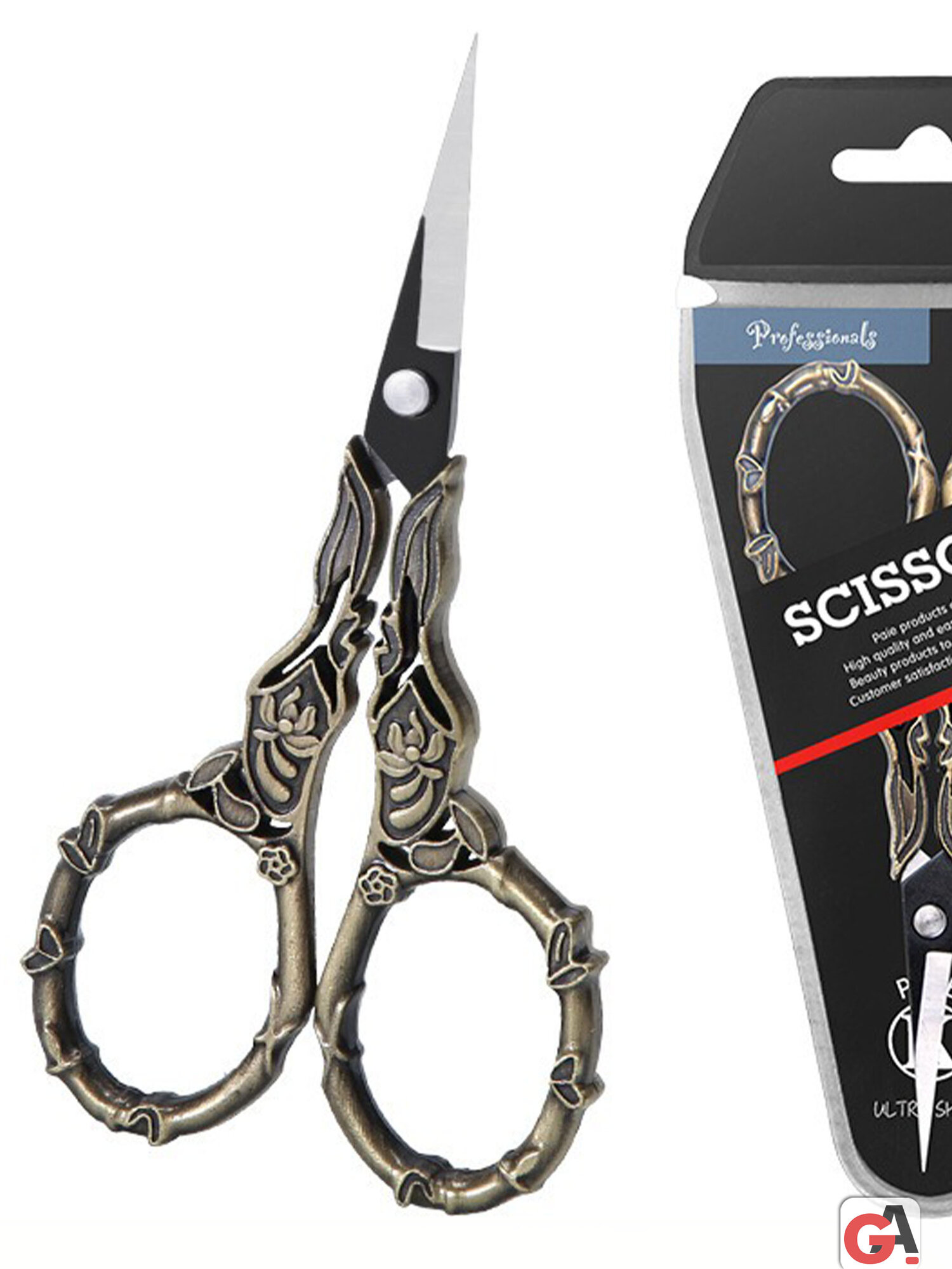 Ножницы для рукоделия узорные