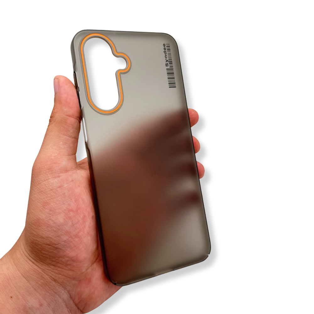 Чехол для смартфона SAMSUNG GALAXY A26, чёрный матовый, пластиковый, не желтеет