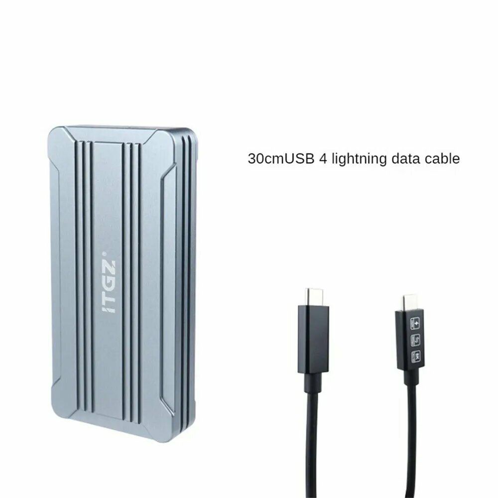 Корпус ITGZ Thunderbolt4 USB4.0 NVMe SSD_кабель