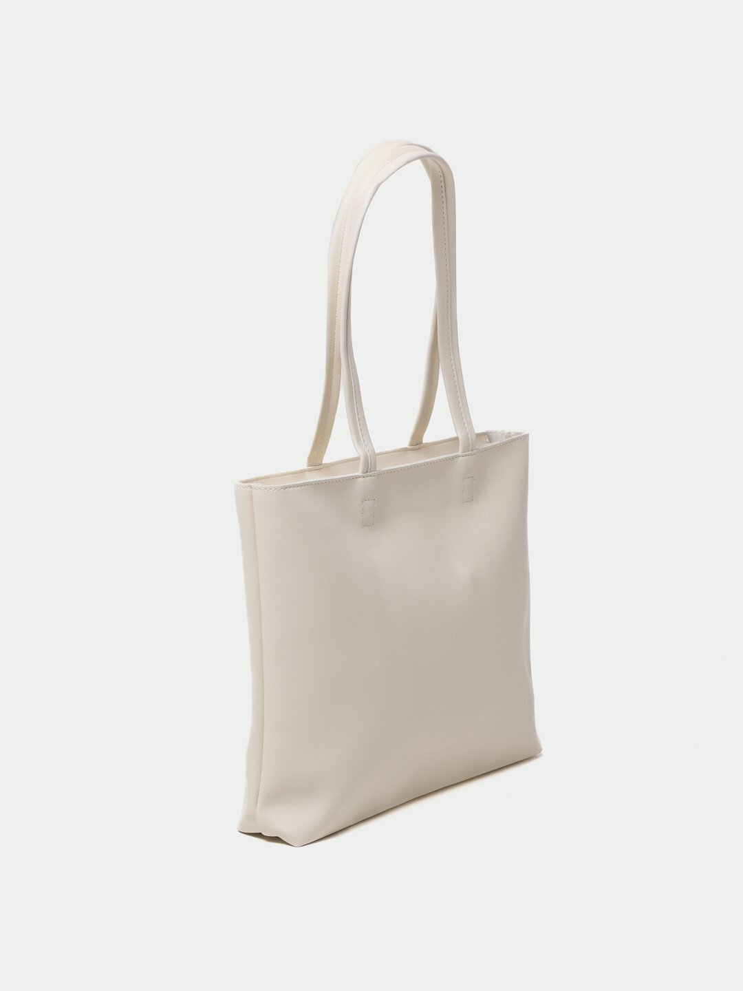 Сумка  Shopper Classic Eco A4, фактура гладкая, белый