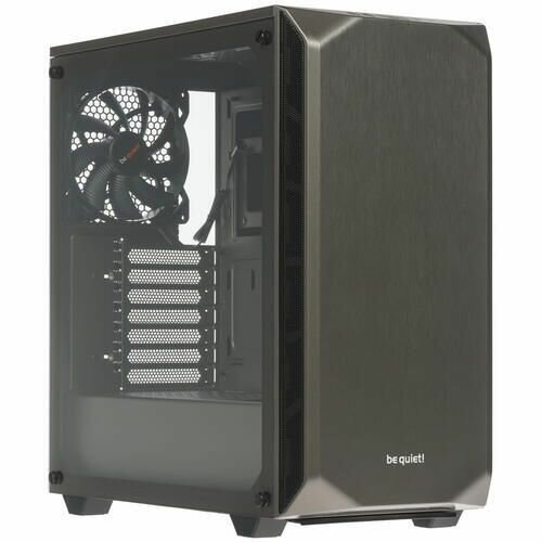 Компьютерный корпус be_quiet! PURE BASE 500 Window (BGW36) серый - Mid-Tower, Micro-ATX, Mini-ITX, Standard-ATX, USB 3.2 Gen1 Type-A