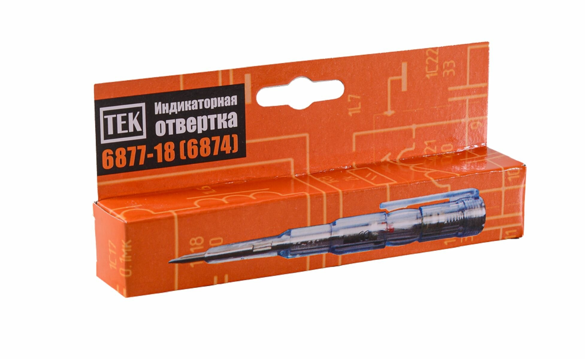 Индикаторная отвертка TEK 6877-18 — фото 1