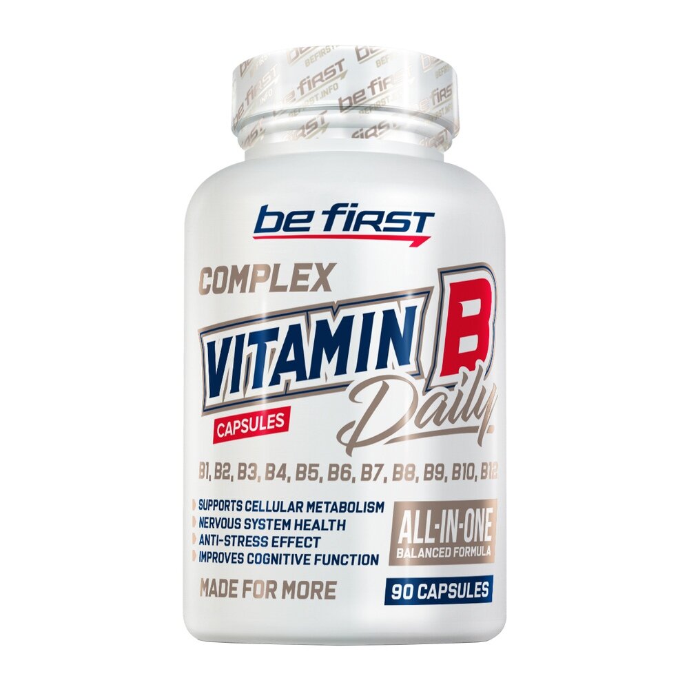 Be First Vitamin B Complex Daily 90 капсул