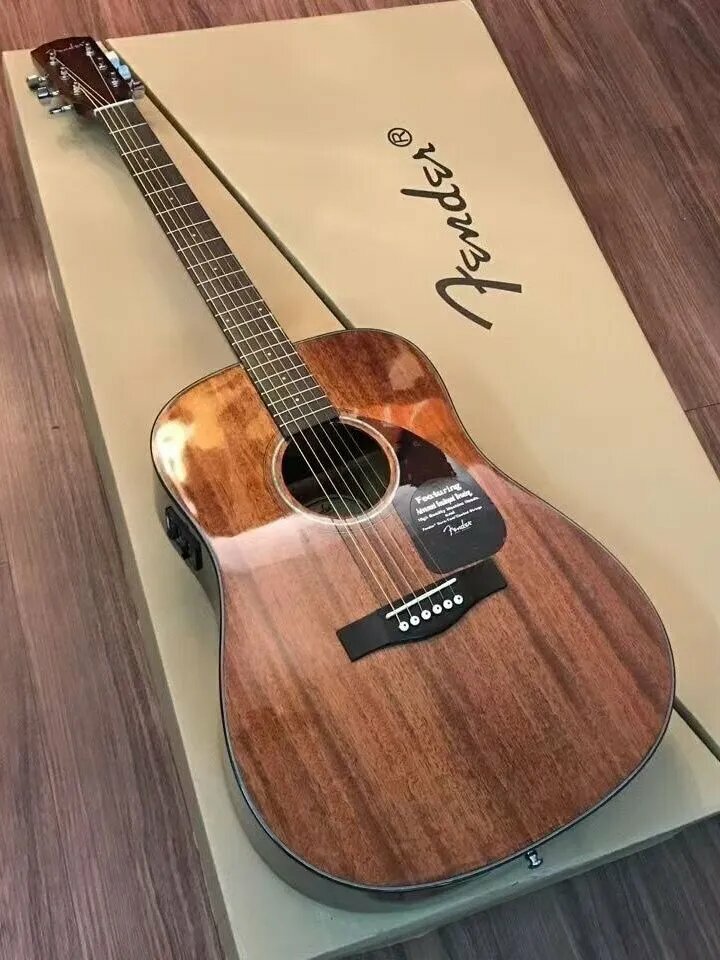 Акустическая гитара Fender 140 Электрогитара Народная гитара 41"+Guitar pickup