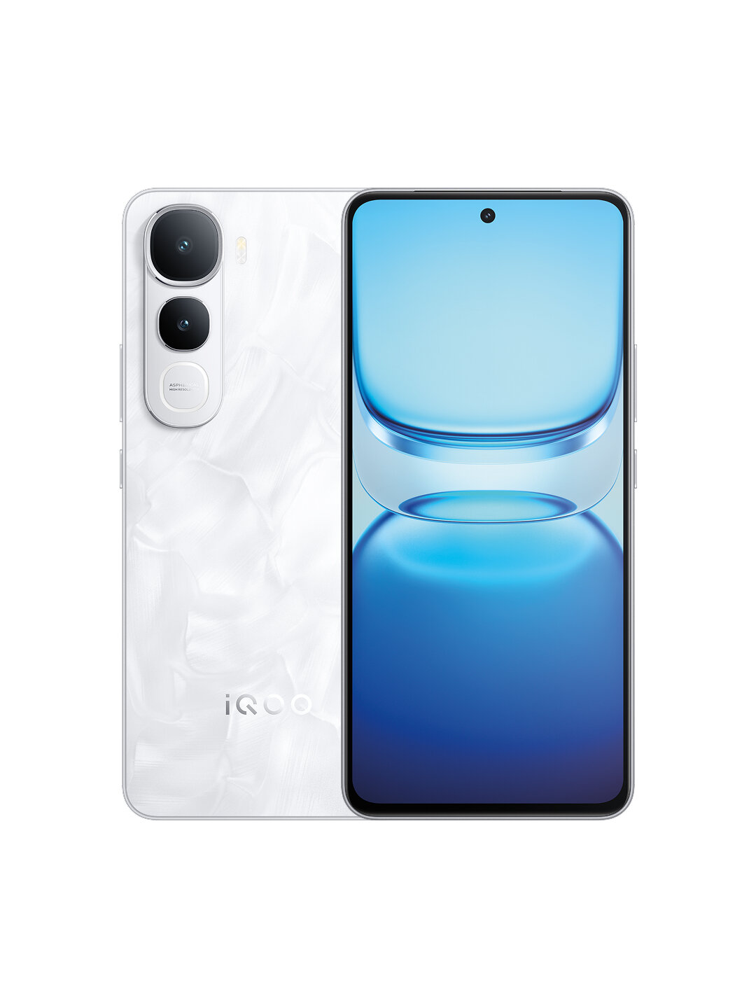 Смартфон iQOO Z10 Lite 8+128, AMOLED, стереодинамики, IP68/69, 6000мАч, белый