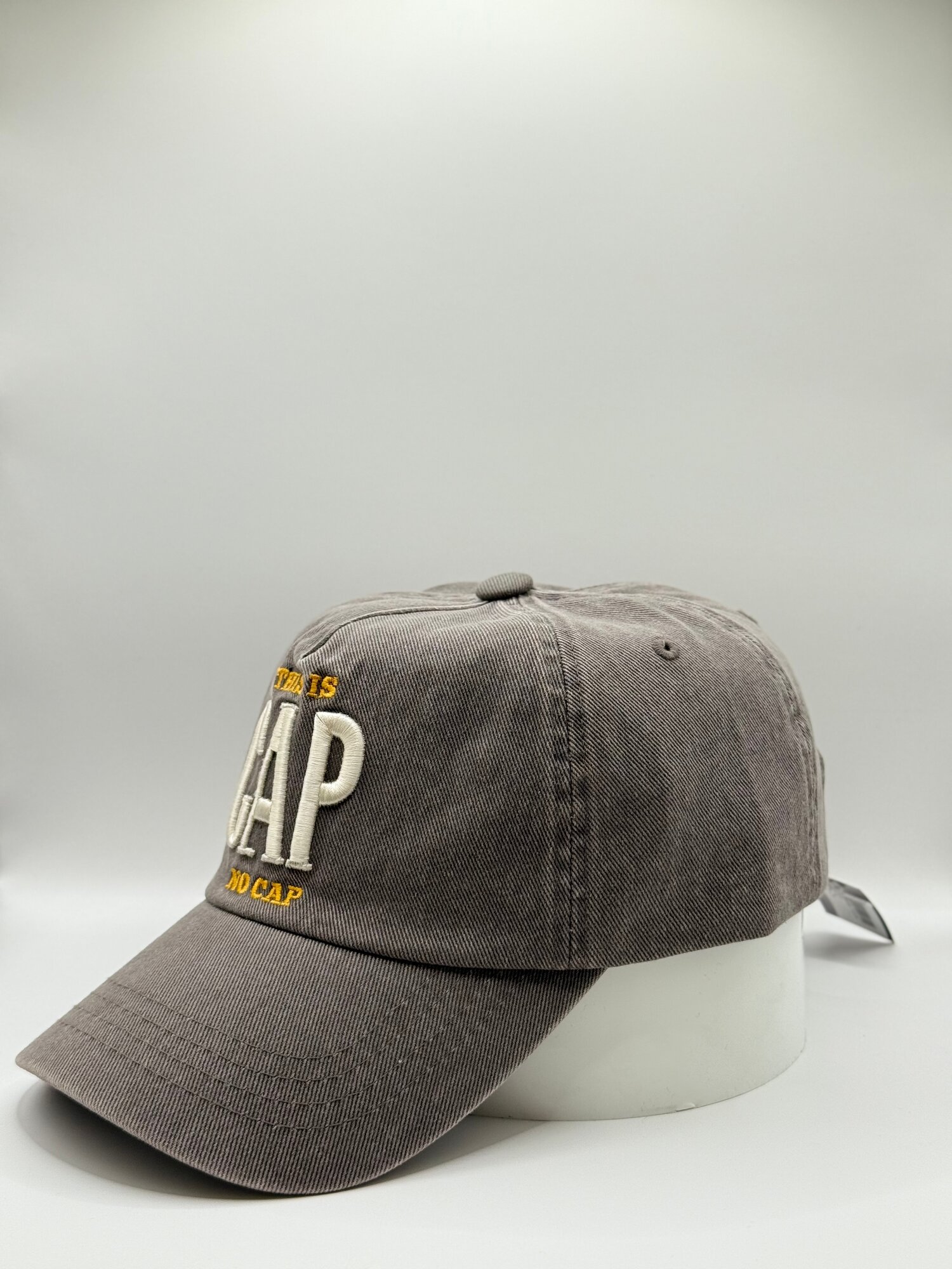 Кепка  Корейская кепка для взрослых и детей, размер OneSize, серый