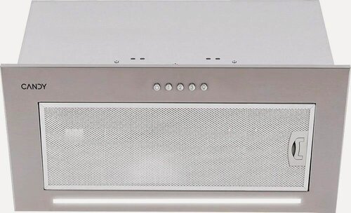Изображение товара Вытяжка Candy CVXBI56MX, встраиваемая, 600 м³/ч, 123Вт, кнопочное управление