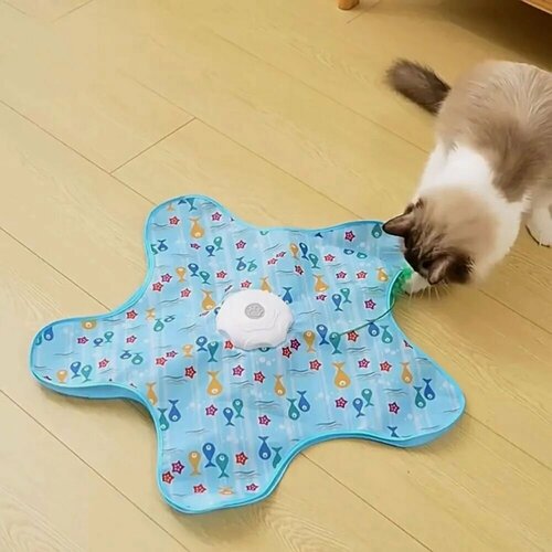 Изображение товара Интерактивная игрушка Прятки для кошек со звуком и движением