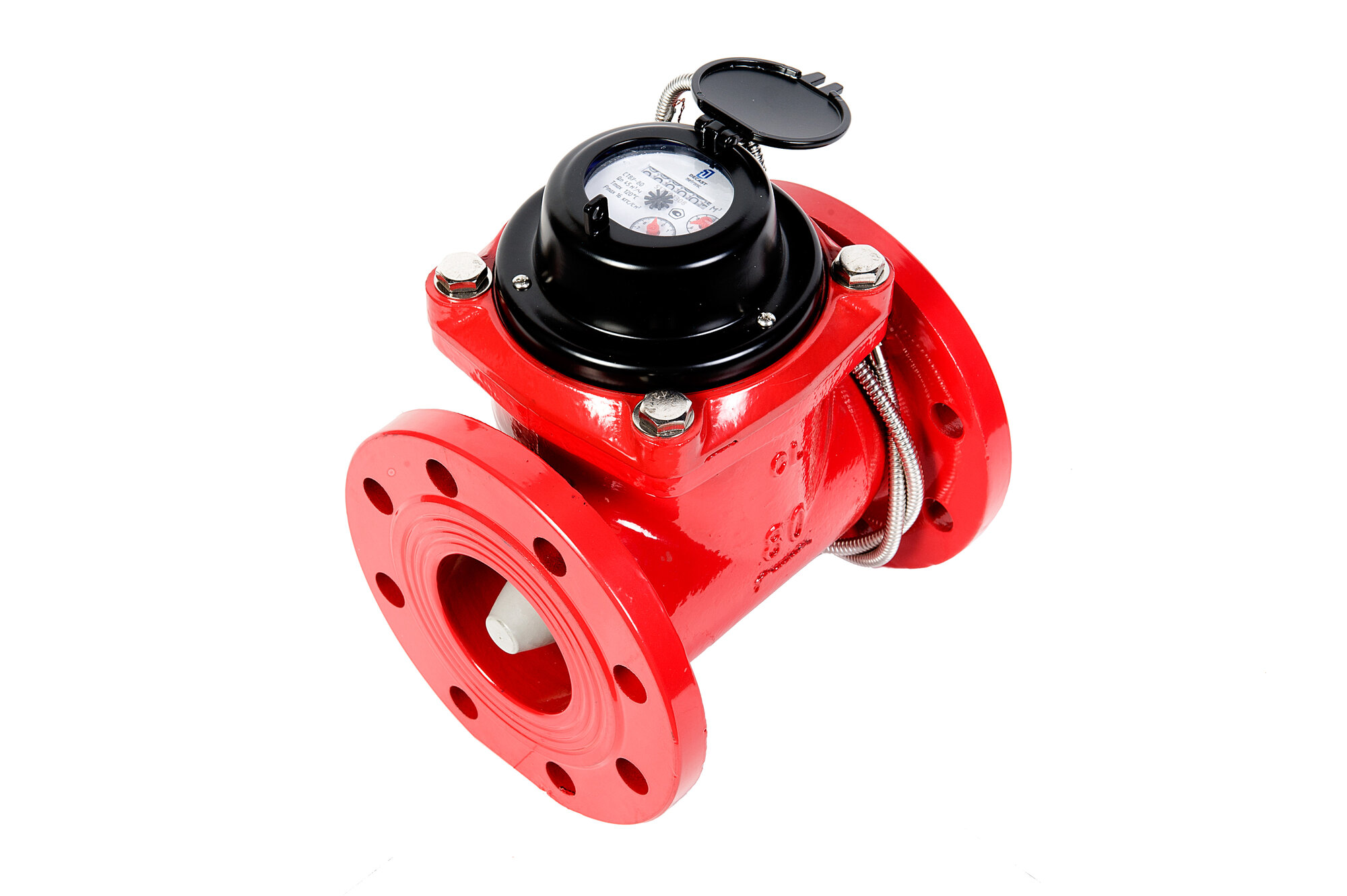 Счетчик горячей воды с импульсным датчиком СТВУ-80 ДГ, L225, Ду80 — фото 1