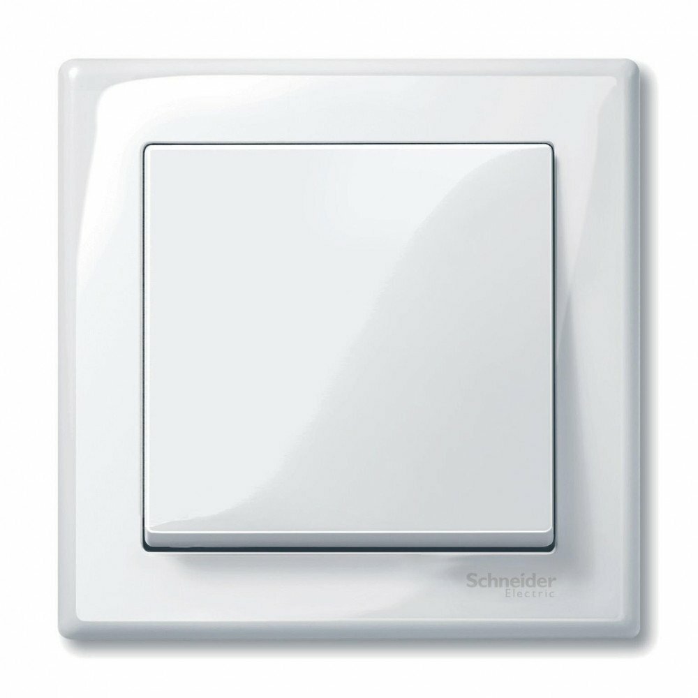 Schneider Electric M-Smart MTN478125 Рамка 1-постовая (универсальная, белый) Merten - фото №2