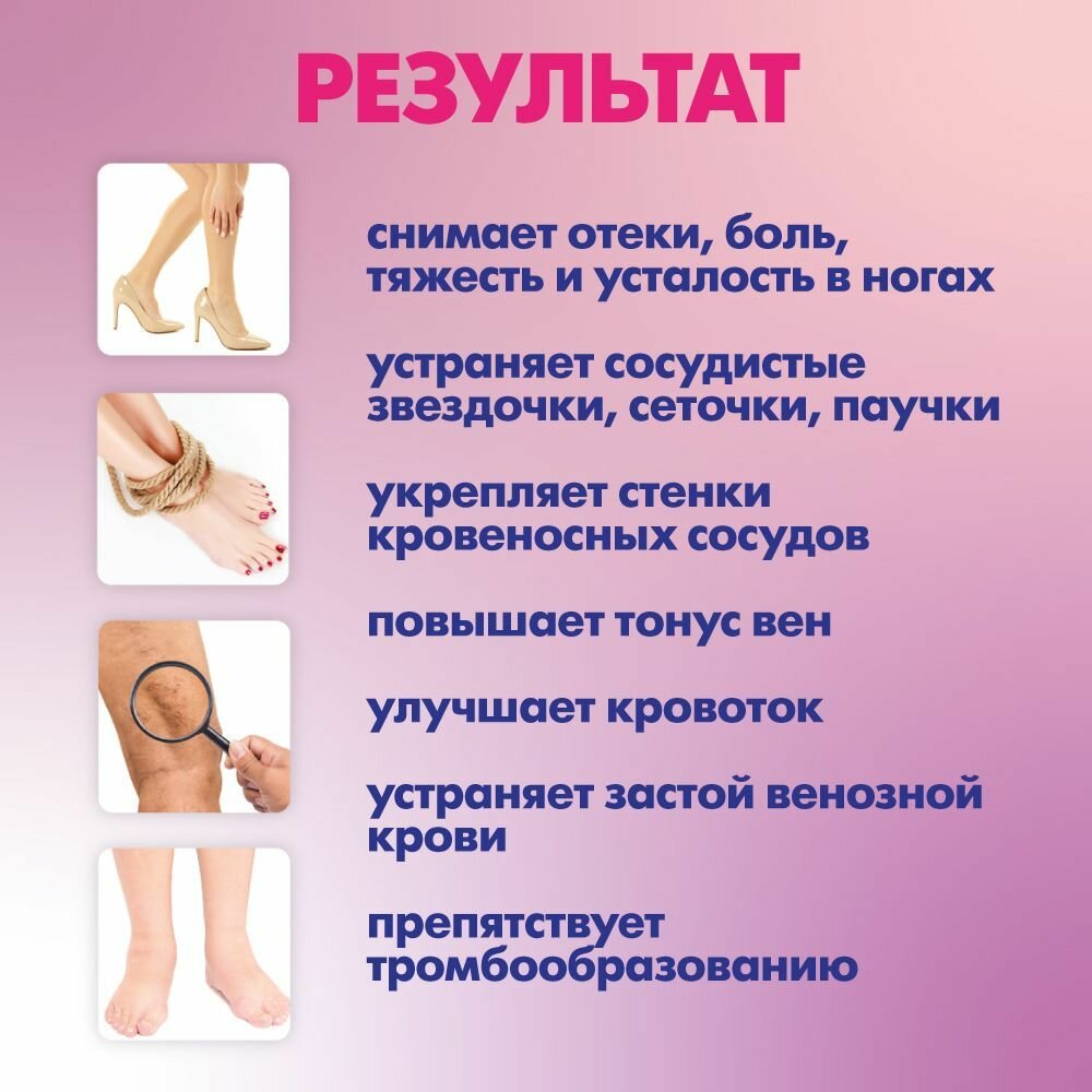 Акулья сила. Крем от варикоза. Мазь от отеков, от усталости ног, тонизирует. Акулий жир и лесной орех. Объем 75 мл / лучикс — фото 1