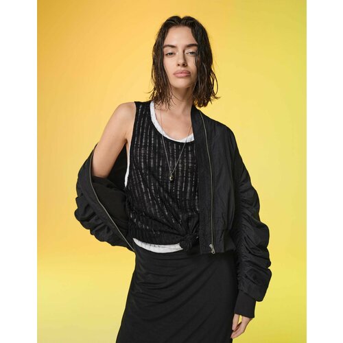 фото Топ gloria jeans gj black, размер xxs (36-38), черный