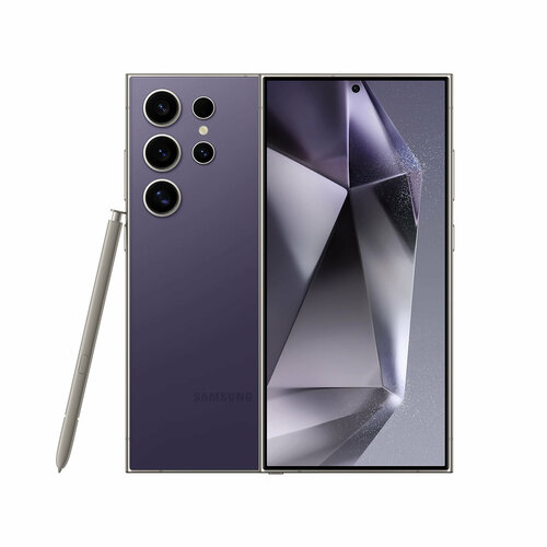 Смартфон Samsung Galaxy S24 Ultra 12256Gb фиолетовый 84993₽