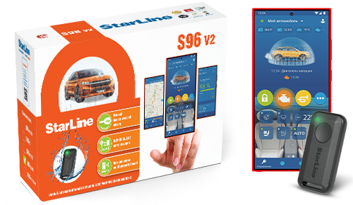 Автосигнализация S96 V2 GPS