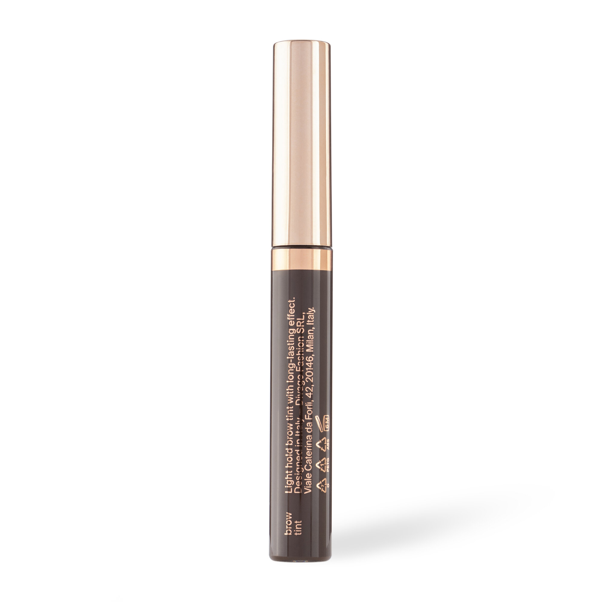 Тушь для бровей DIVAGE Brow Tint long-lasting, т02, гелевая, коричневая — фото 1