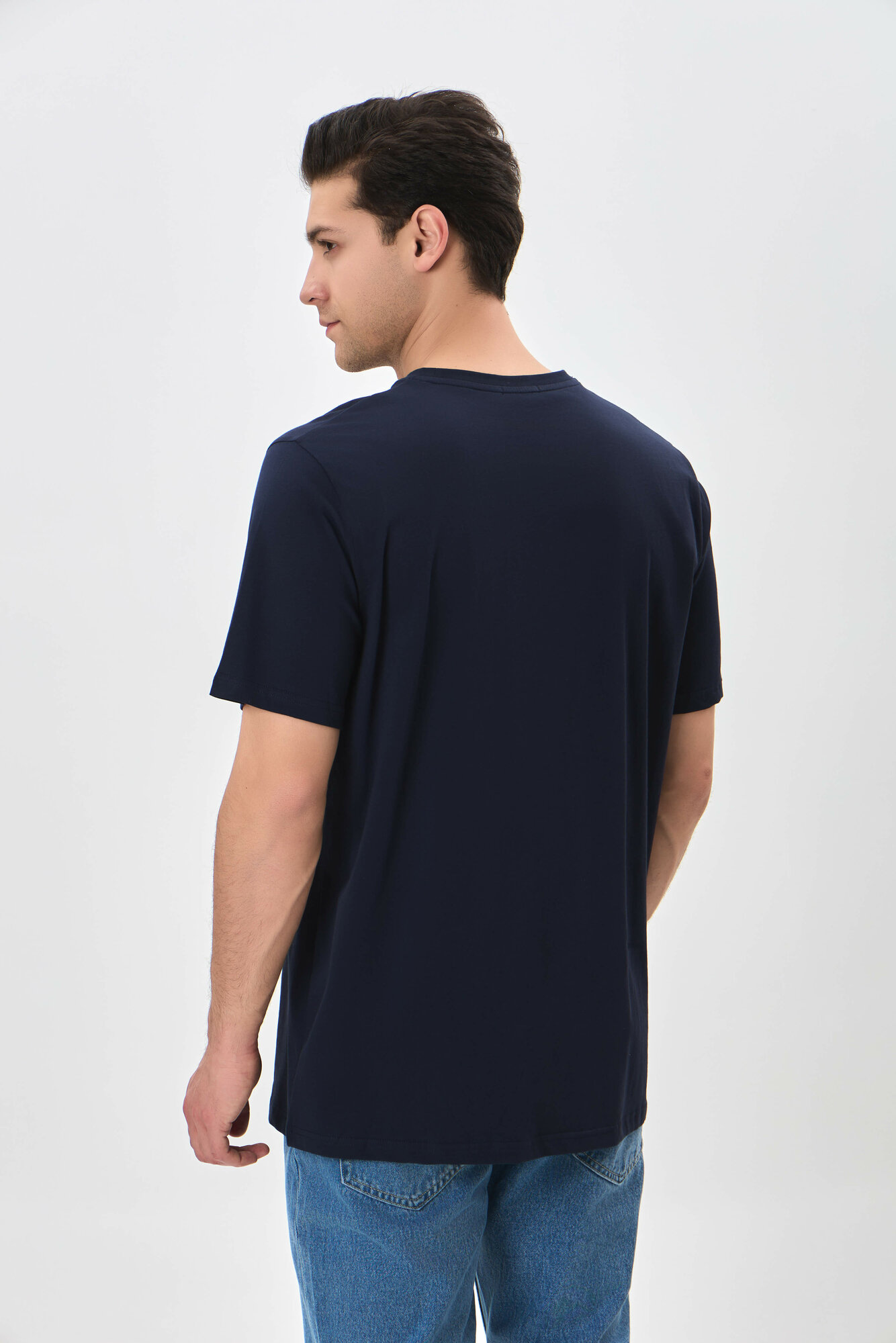 Футболка спортивная TERRA PRO, размер M, navy — фото 1