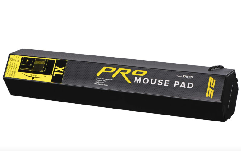 Коврик для мыши 2E Gaming PRO Speed XL Black (2E-SPEED-XL-BK-PRO) — фото 1