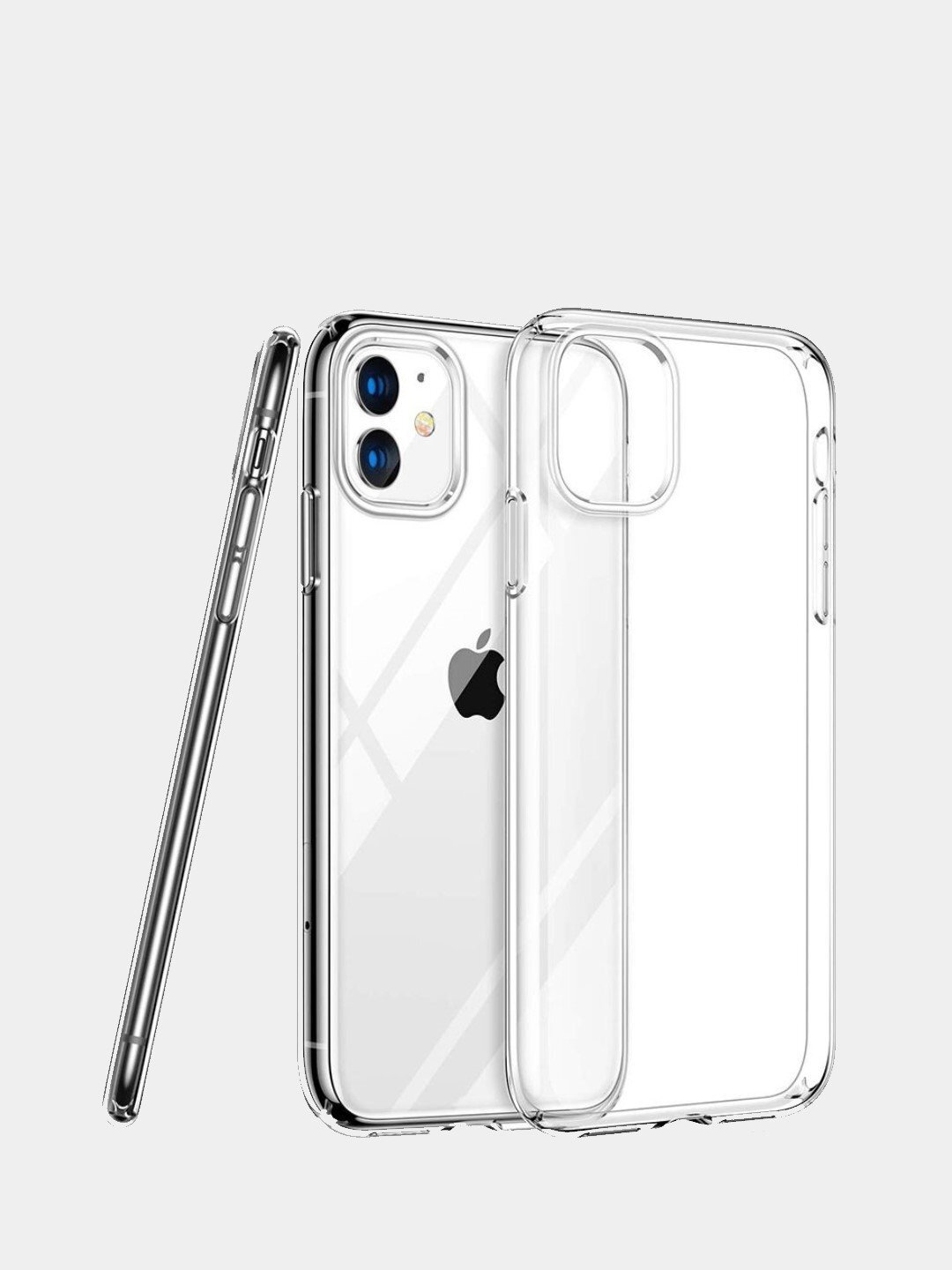 Прозрачный чехол для Apple Iphone X силиконовый , тонкий , прозрачный