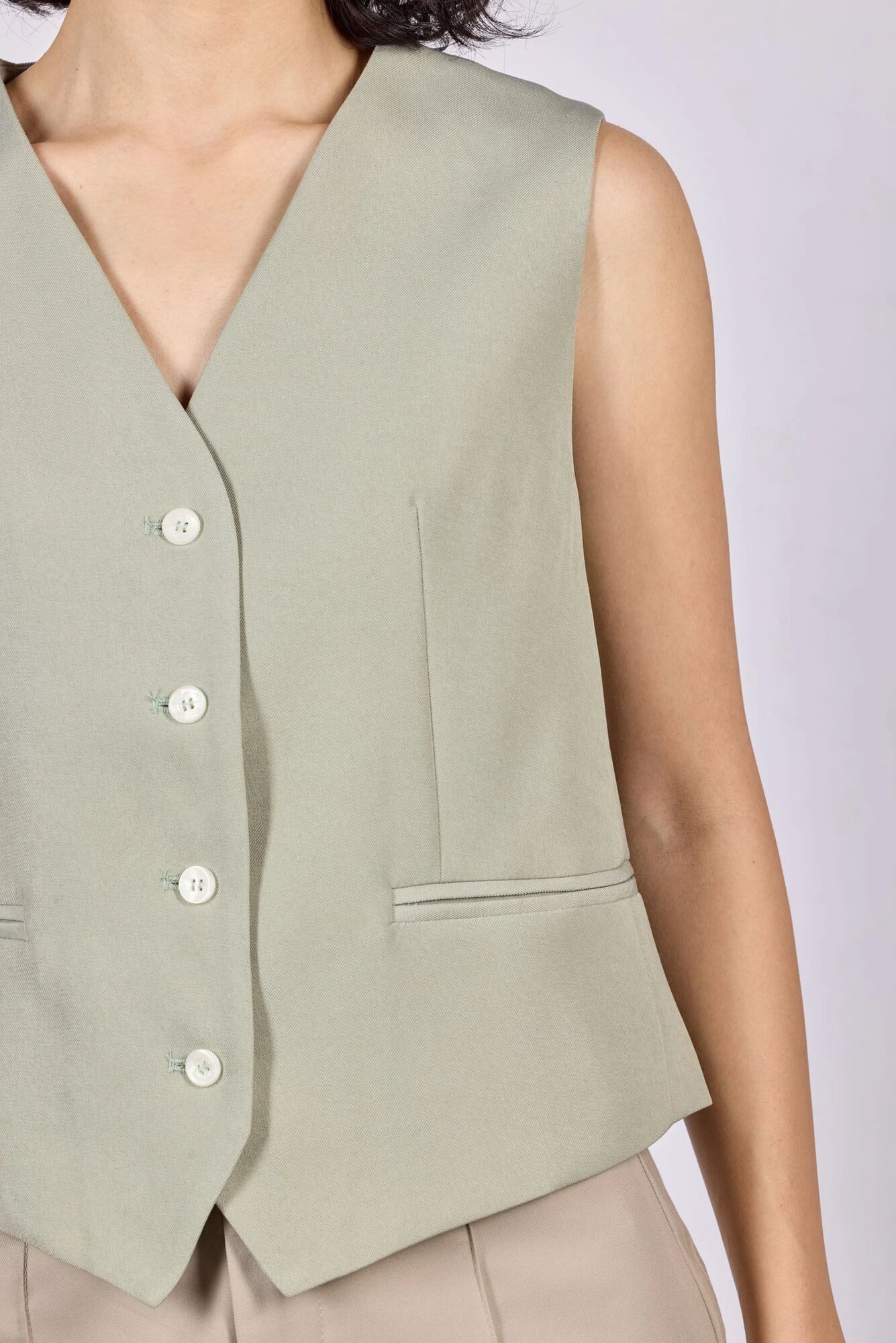 Жилет Selfie, размер L, светло-зеленый — фото 1