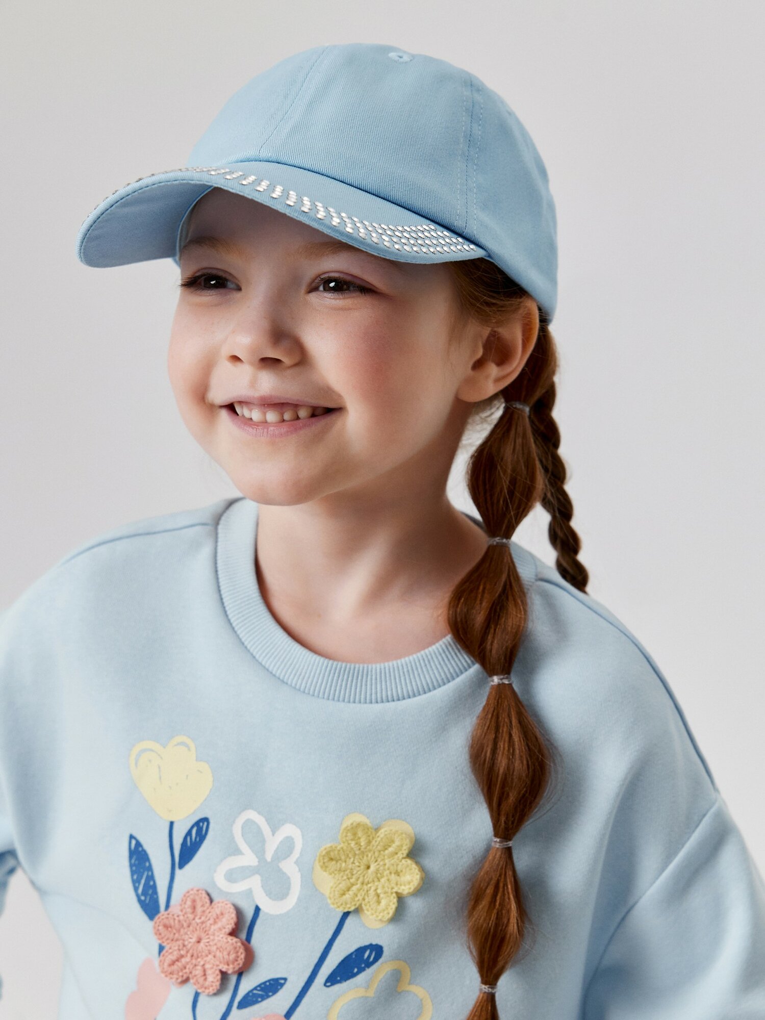 Кепка для велоспорта Acoola ACOOLA Аксессуары Весна 2025 Theme 3 для девочек, размер 53-54, голубой