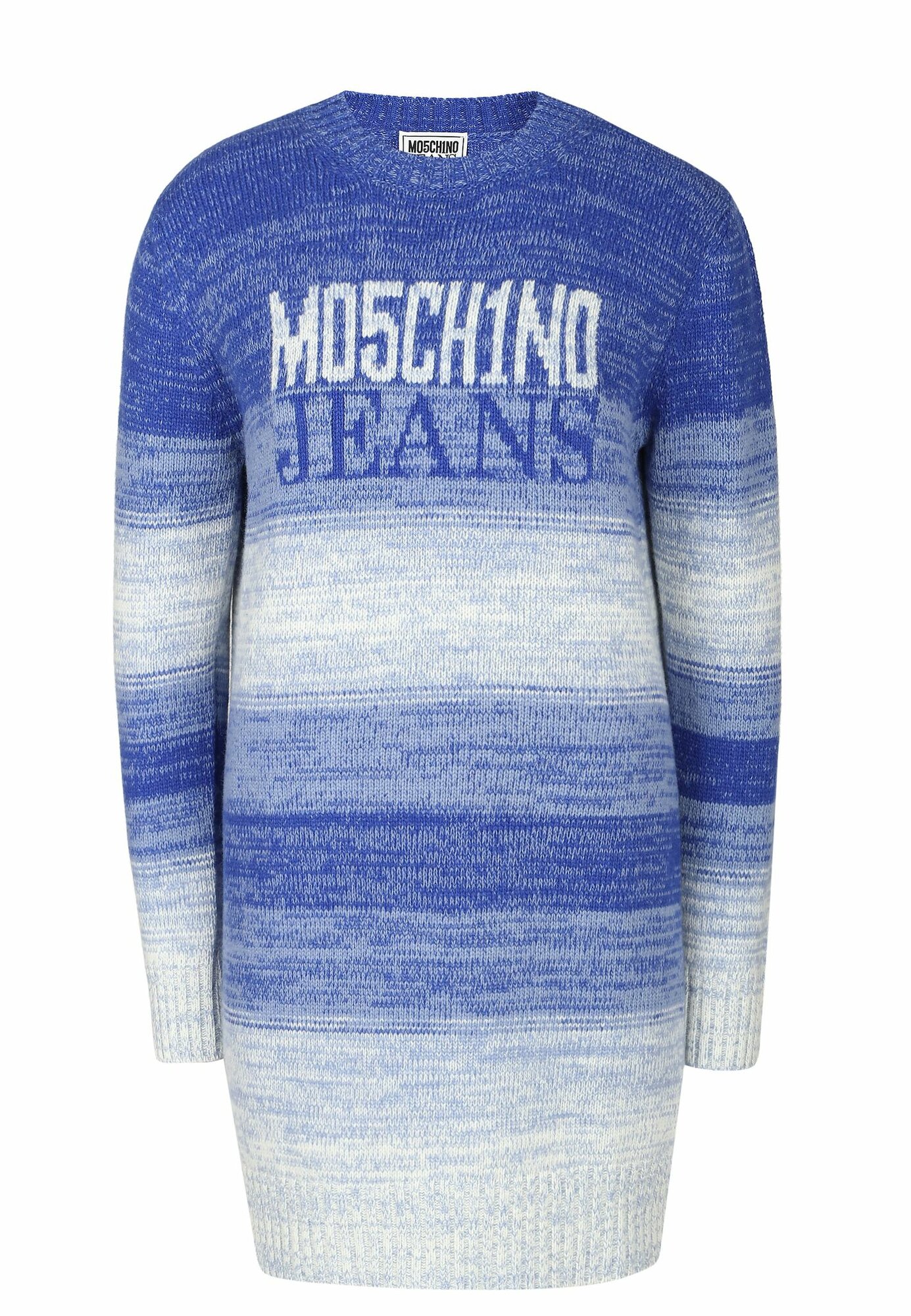 Платье MOSCHINO Весна-лето 2025, размер 42, голубой