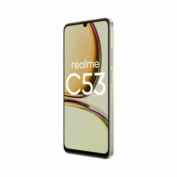 Смартфон Realme C53 Champion Gold, NFC, 6ГБ/128ГБ, камера 50 МП, диагональ 6,74" — фото 1