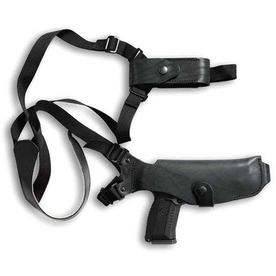 Кобура Vektor плечевая из натуральной кожи для пистолета Ярыгина Глок - 19 и Т10 "Грандпауэр"