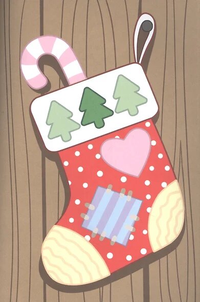 Новогодние аппликации. ДЕД мороз — фото 1