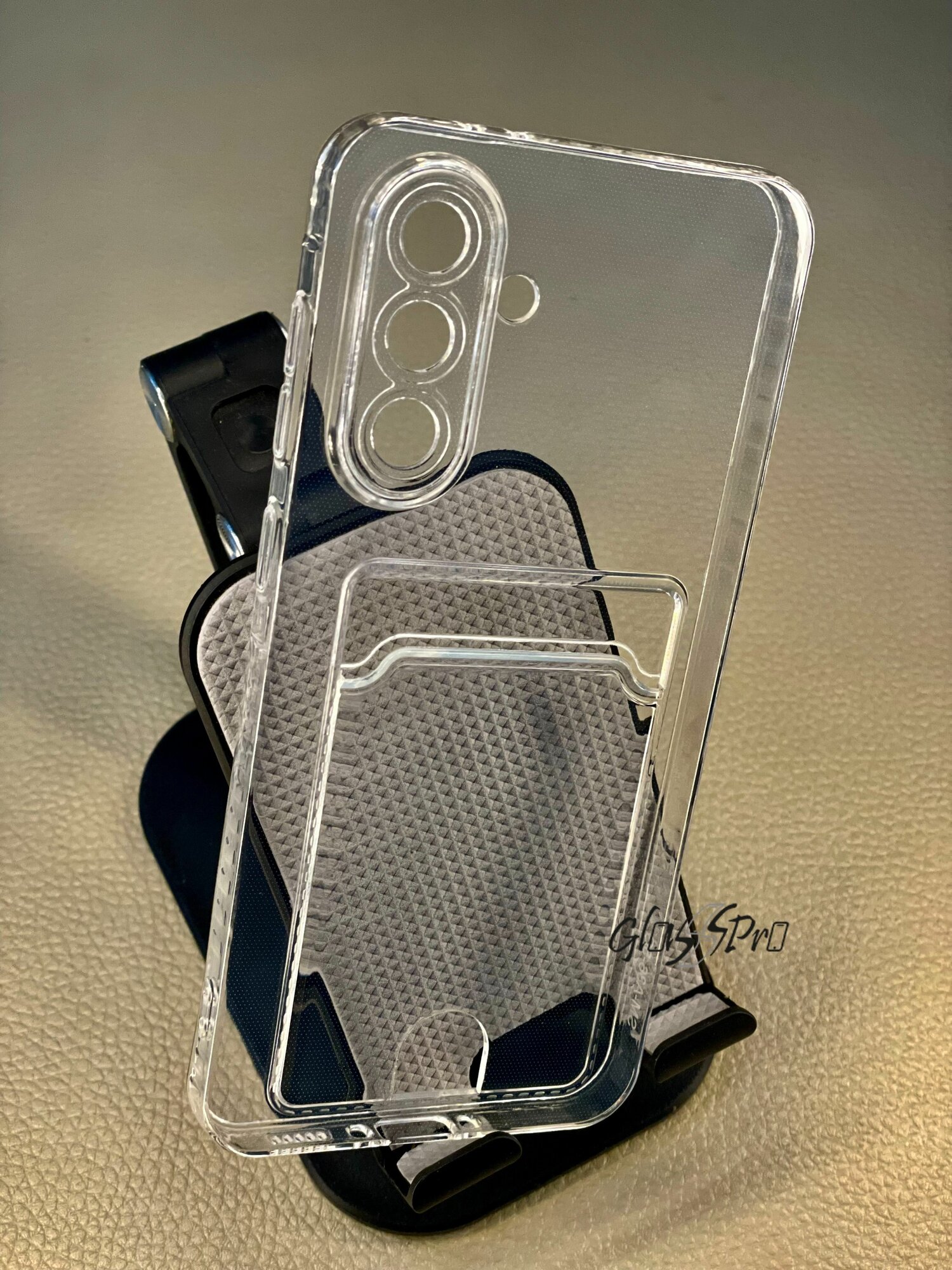 Чехол прозрачный c картхолдером для Samsung Galaxy A36/ Самсунг А36